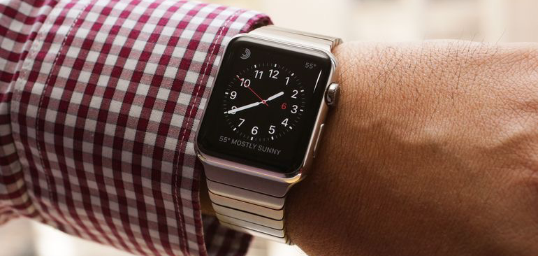 Apple watch owns wrist