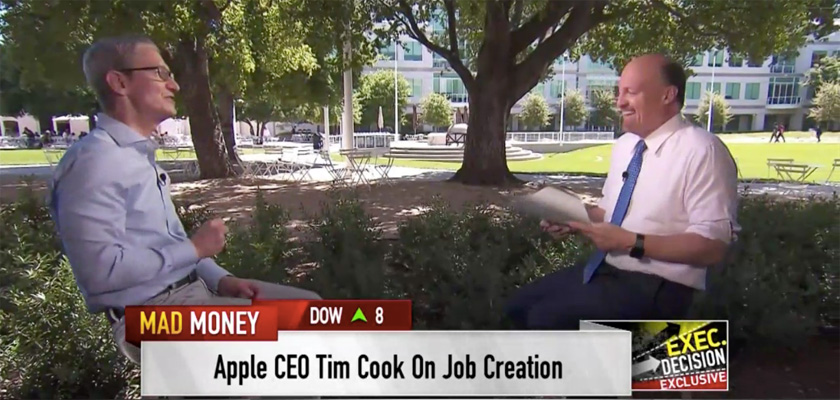 Tim Cook on Mad Money