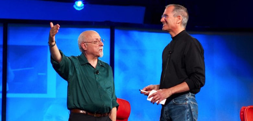Walt Mossberg and Steve Jobs