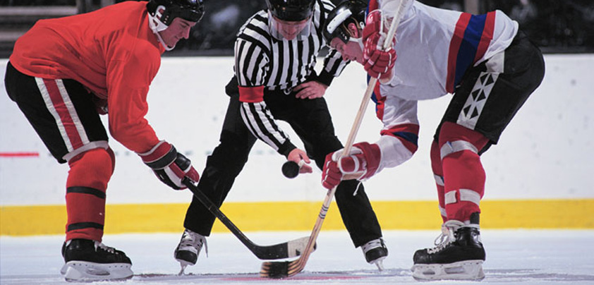 hockey face off