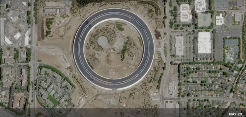 apple park satellites