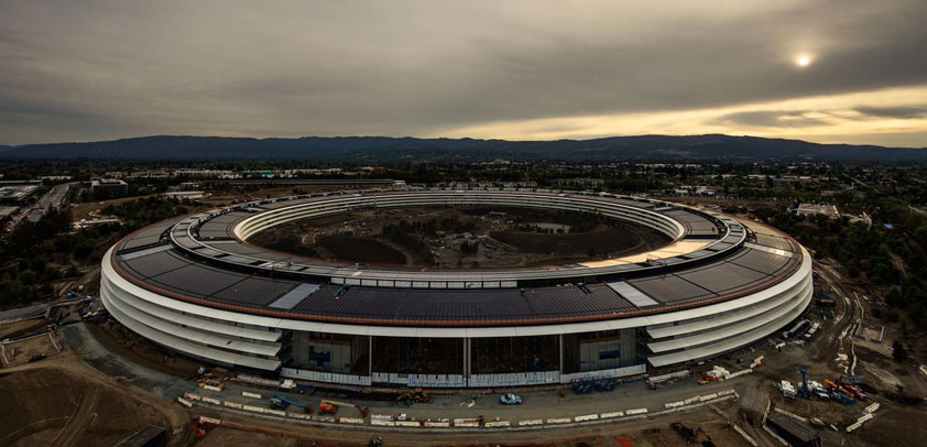 Apple Campus spaceship