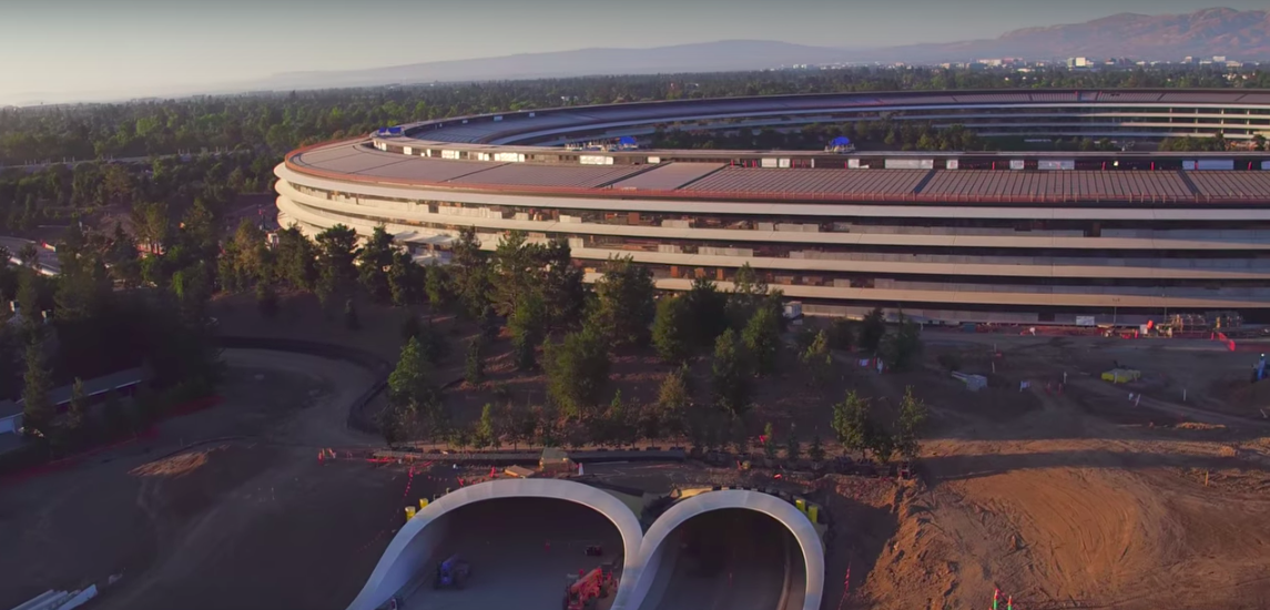 Apple Park at dawn