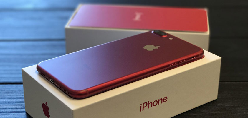 red iphone 7