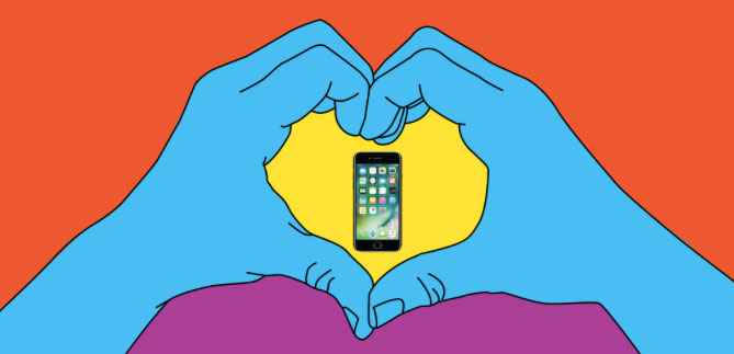 heart iPhone