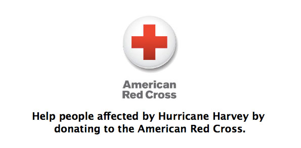 hurricane harvey red cross