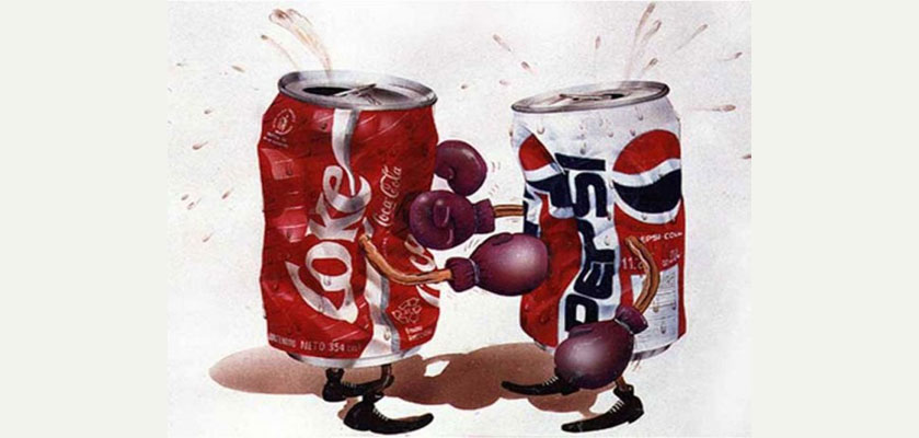 ad wars coke vs. pepsi