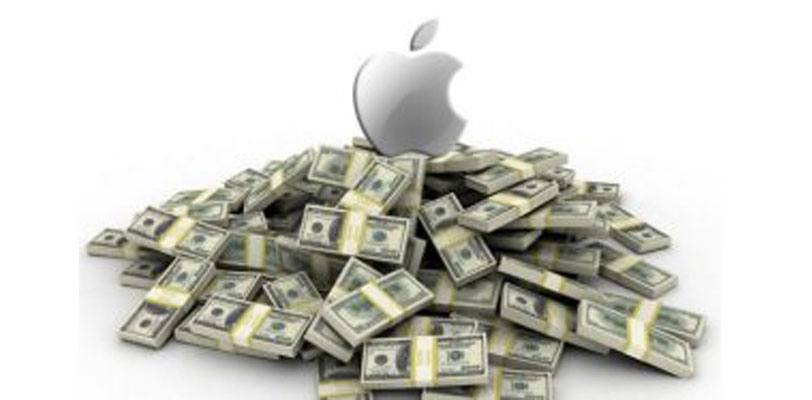 pile of Apple repatriated billions