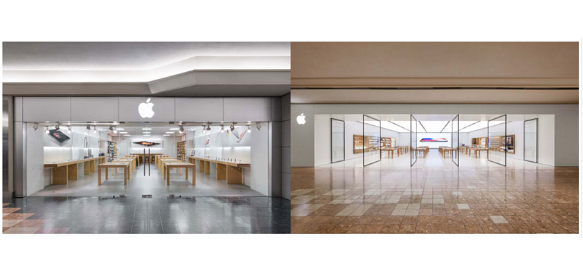 apple store new look