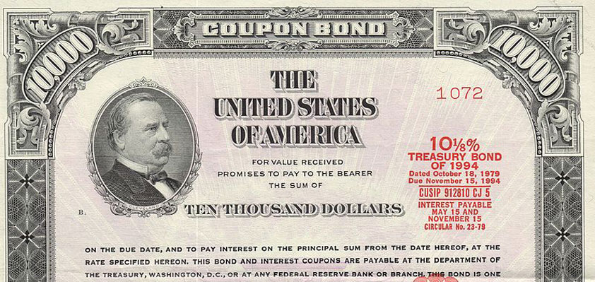 US Treasury note