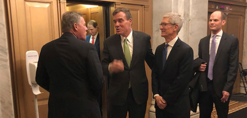 tim cook mark warner