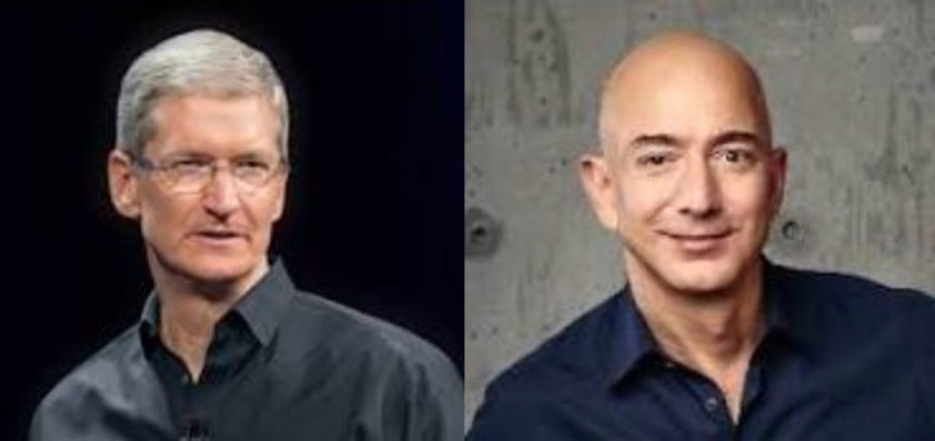 tim cook jeff bezos