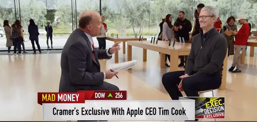 tim cook jim cramer