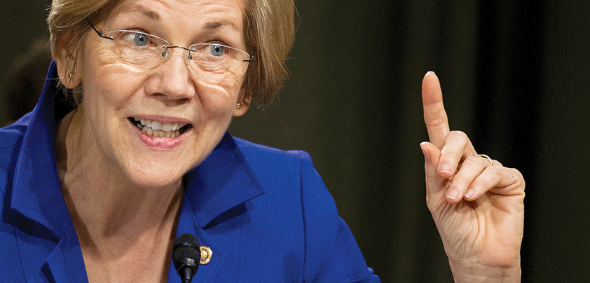 elizabeth warren tech breakup apple