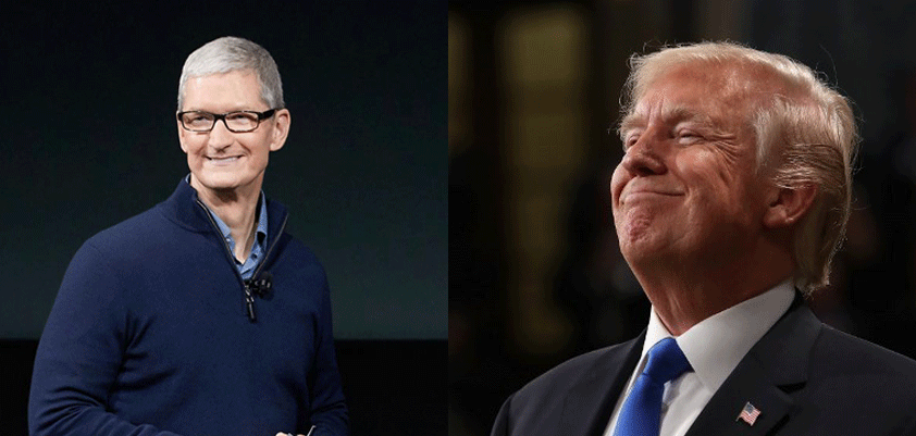 apple trump stolen spotlight