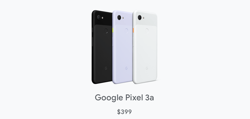 apple google pixel 3A
