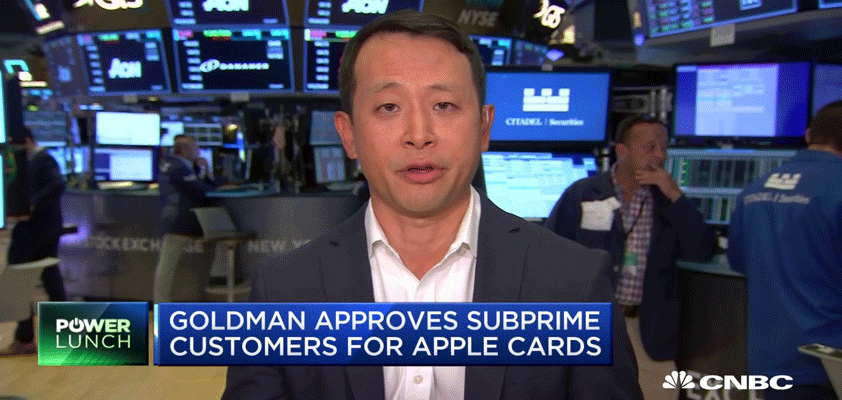 apple card subprime lending goldman sachs