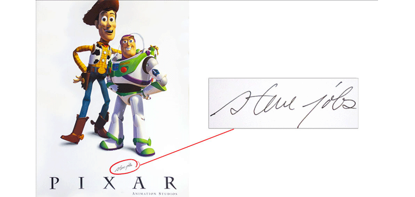 steve jobs toy story poster