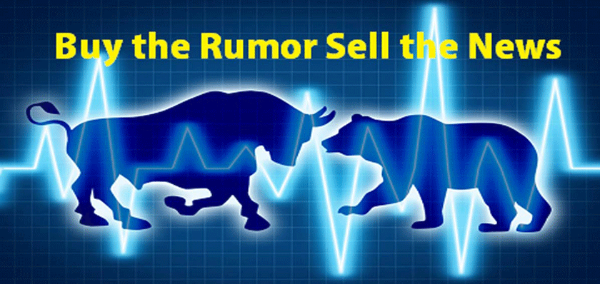 buy rumor sell news apple