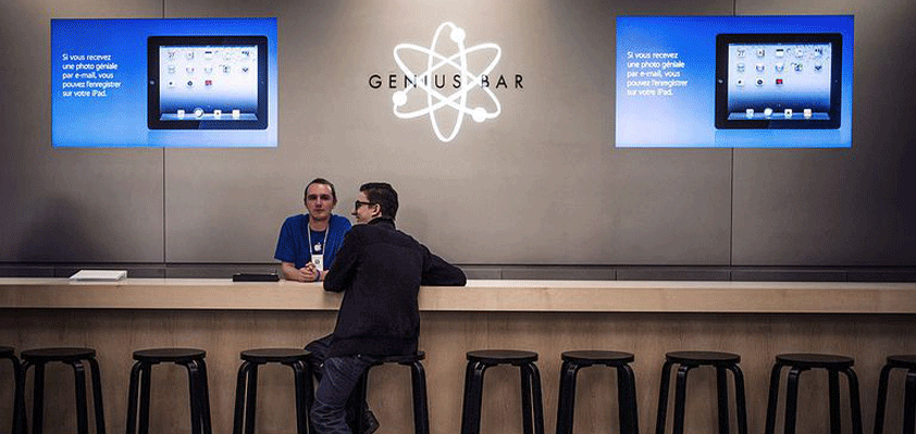 apple service scale genius bar
