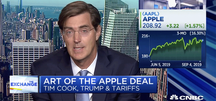 Apple sacconaghi bond tariffs trump