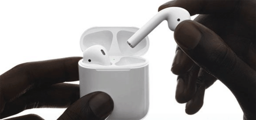 apple airpods black green