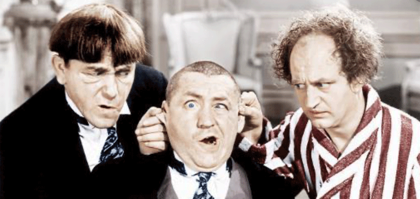 apple analysts three stooges