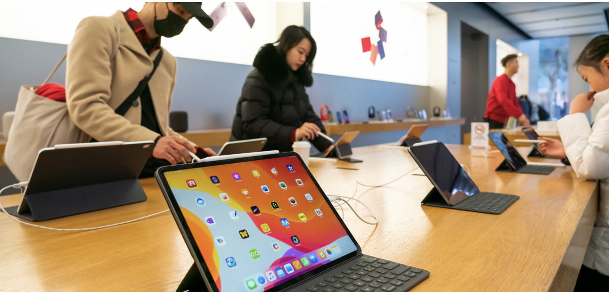 Apple iPad china shortages coronavirus