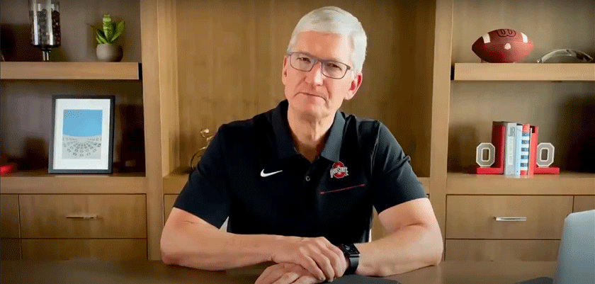 apple tim cook osu