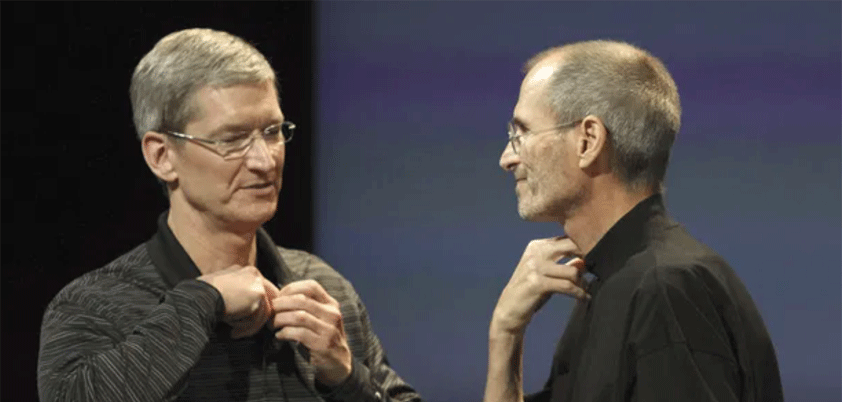 apple value steve jobs tim cook