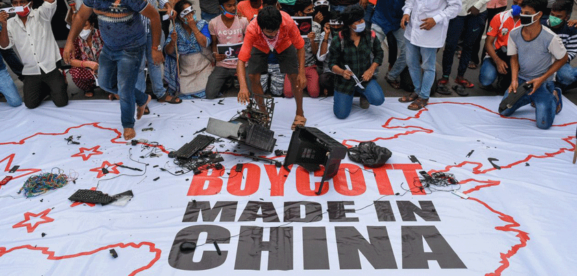 apple india boycott china