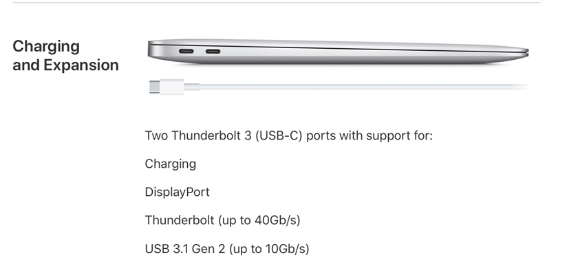 apple silicon thunderbolt intel