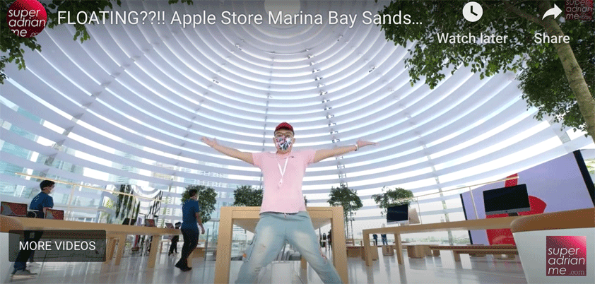 Apple singapore sphere video tour