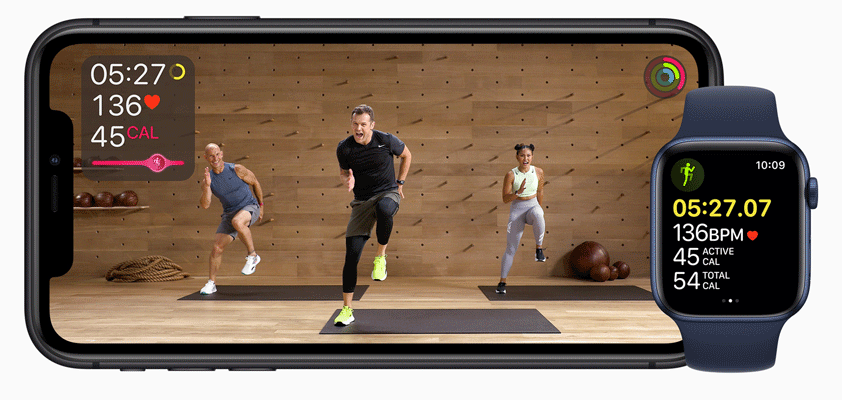 apple jpmorgan fitness plus