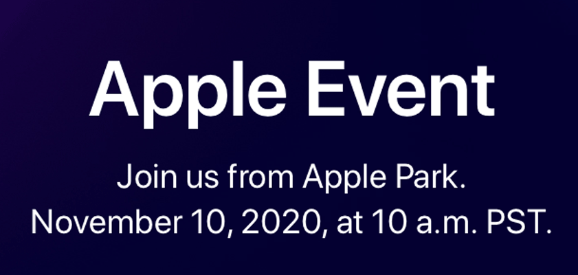 apple silicon mac event