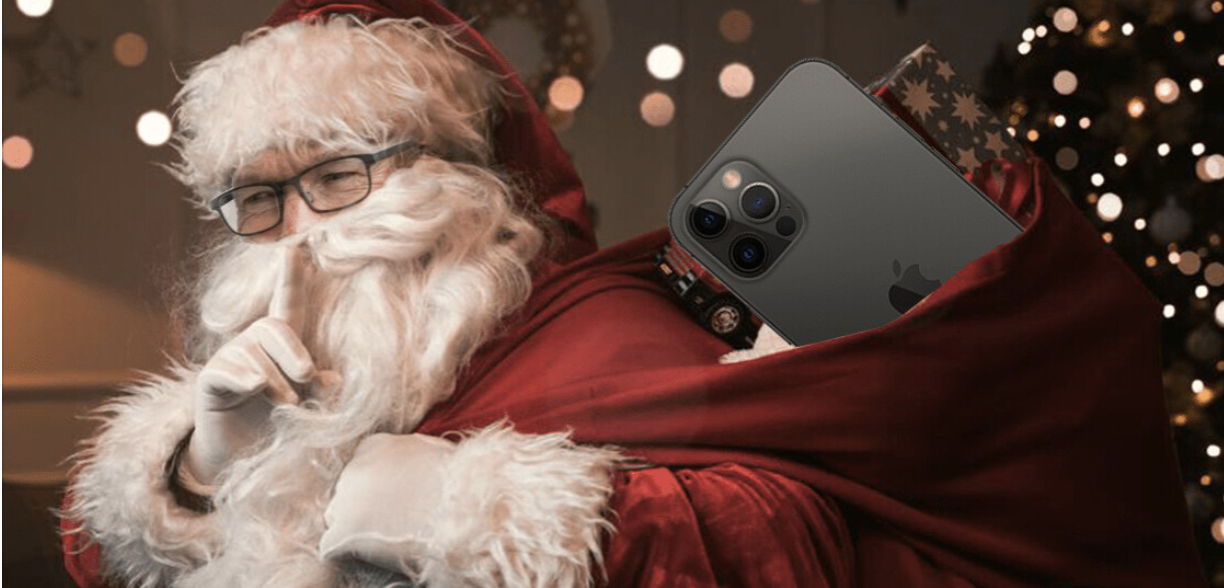 Apple iphone santa claus wedbush