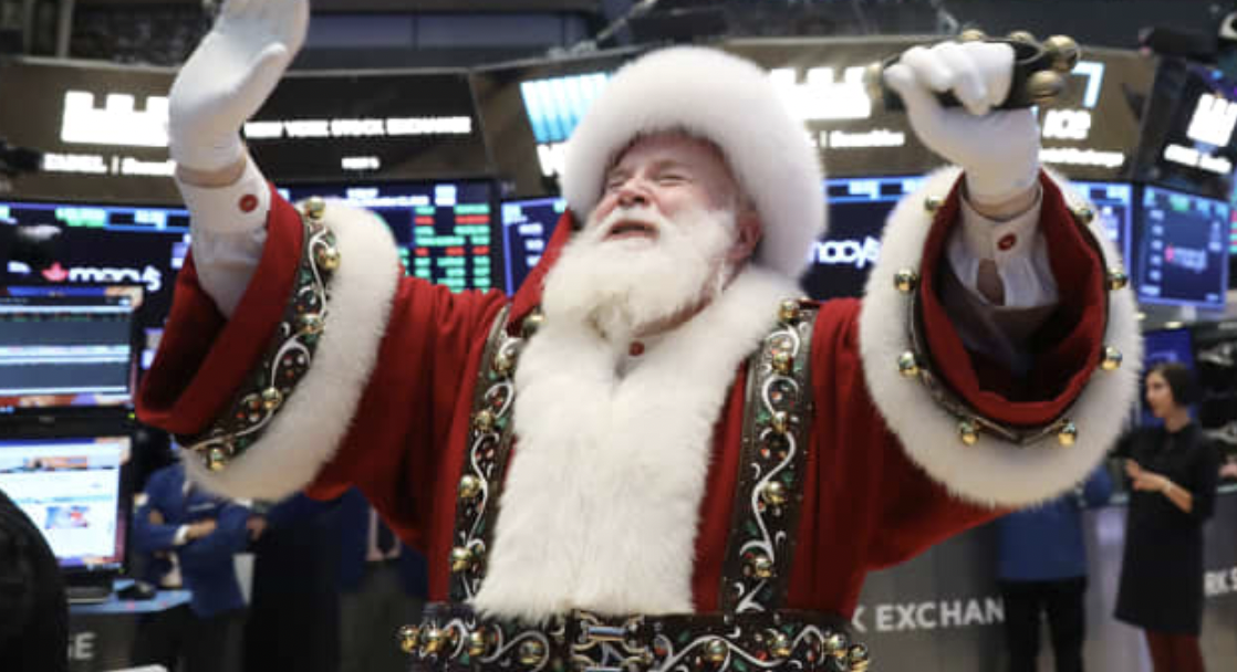 apple santa claus rally