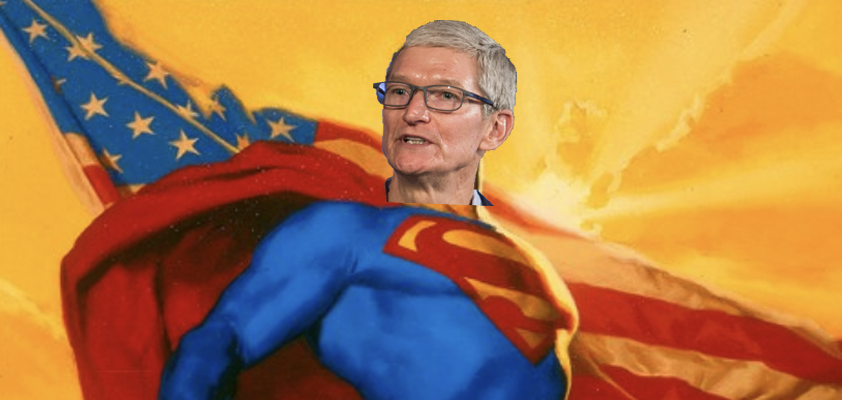apple privacy tim cook superman