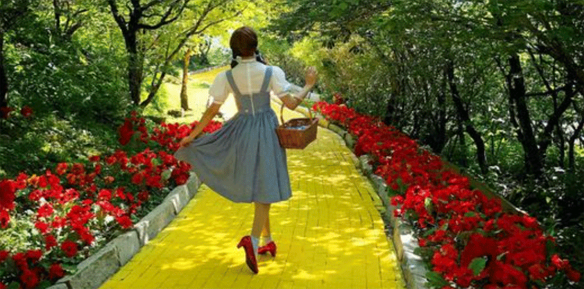 apple yellow brick road