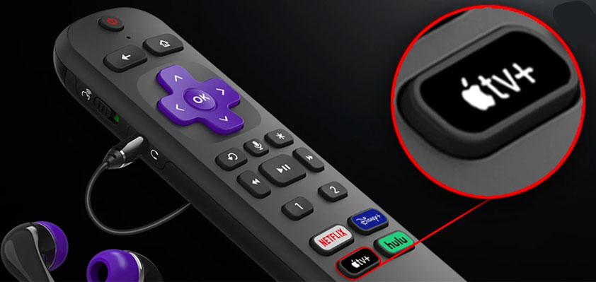 apple tv+ roku button