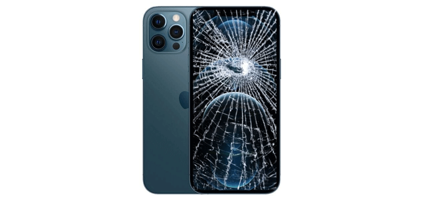 apple cracked glass