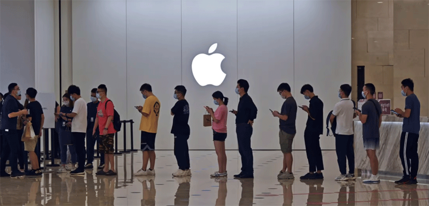 apple evercore strong start china