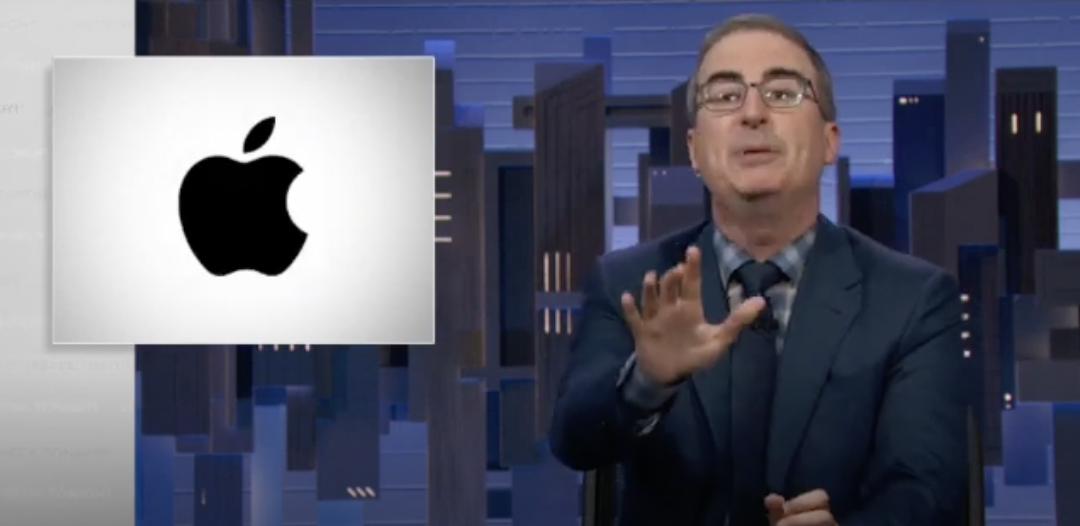 apple john oliver shocked