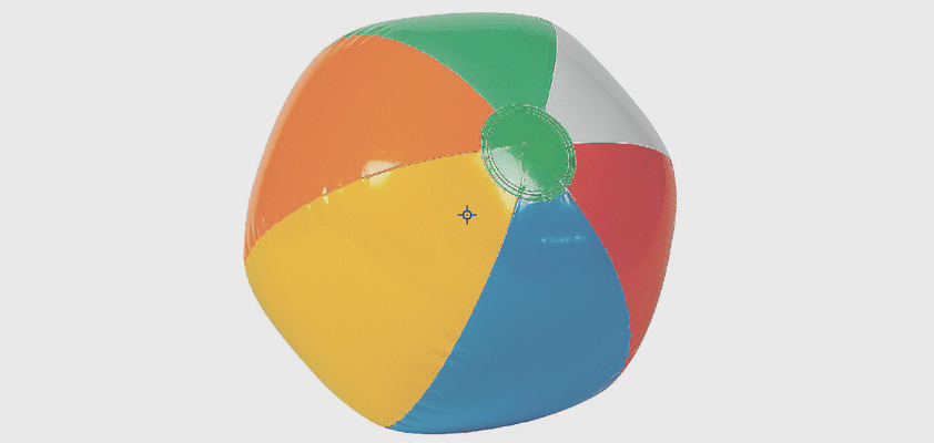 apple small investors beach ball