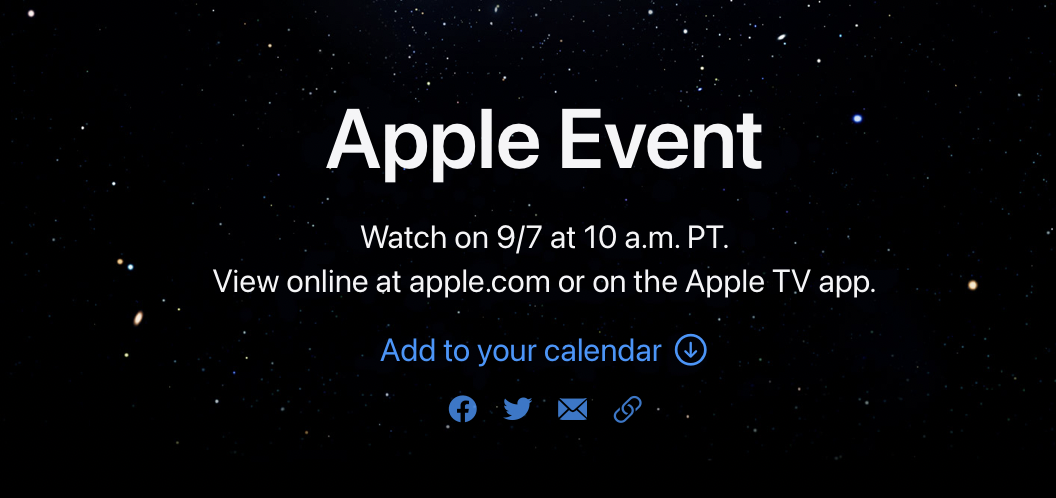 apple sept 7 invite