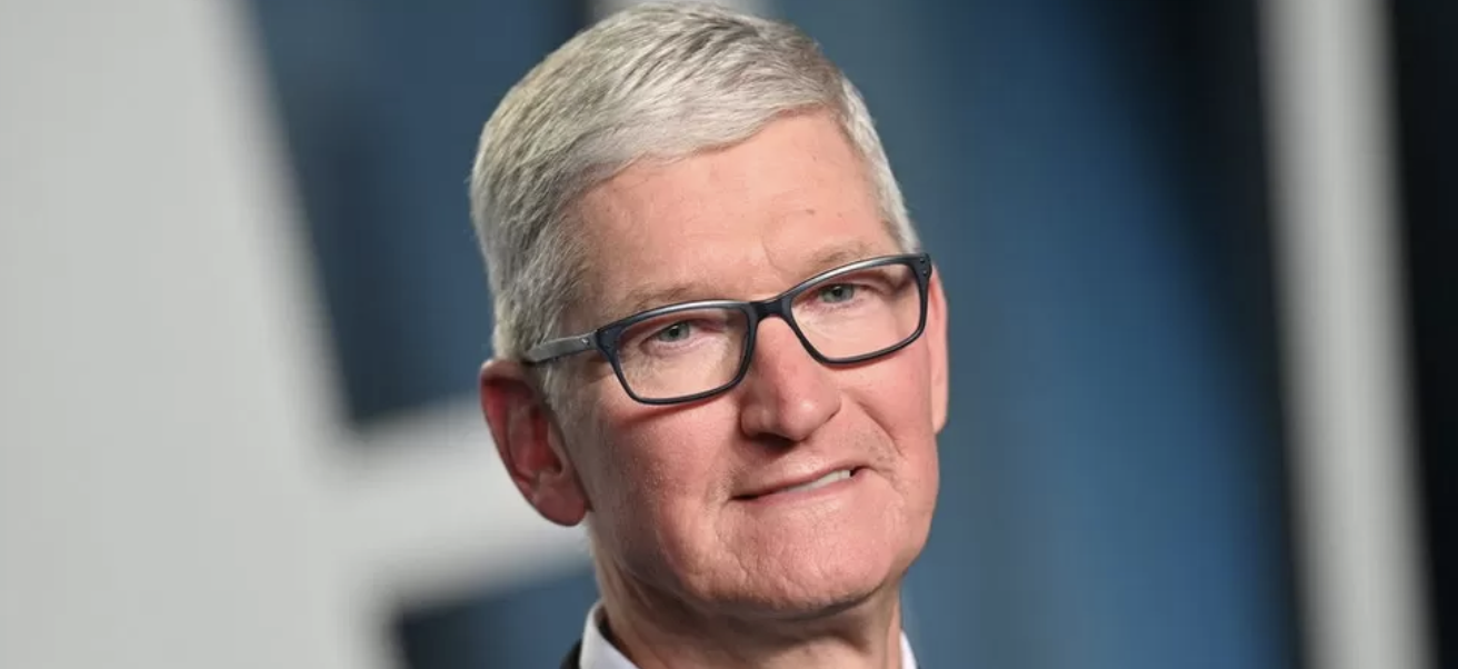 apple tim cook pay cut
