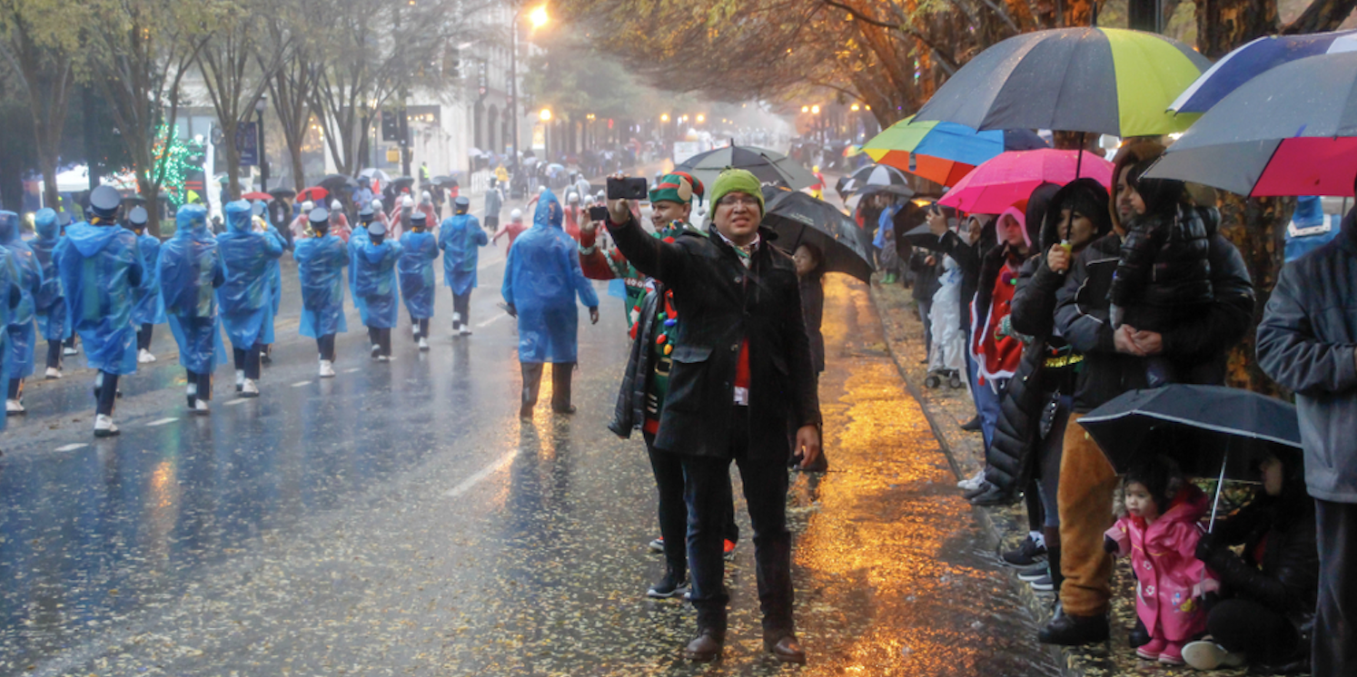 apple tulley rain parade