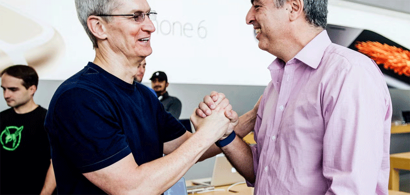 apple ives flex muscles