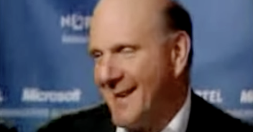 apple saturday video ballmer laughs