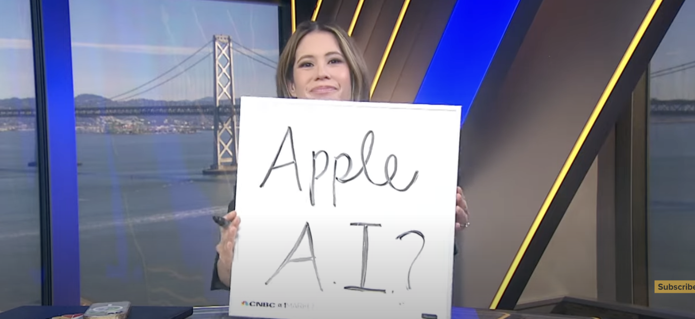 apple ai cnbc deeper